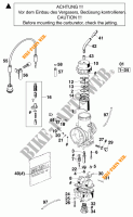 CARBURETOR for KTM 540 SXC 1998