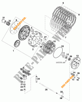 CLUTCH for KTM 540 SXC 1998