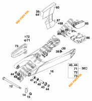SWINGARM for KTM 540 SXC 1998
