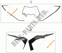 STICKERS for KTM 530 EXC 2011