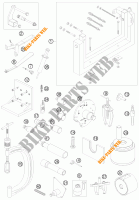 SPECIFIC TOOLS (ENGINE) for KTM 530 EXC 2010