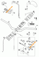 HANDLEBAR / CONTROLS for KTM 525 EXC RACING SIX DAYS 2003