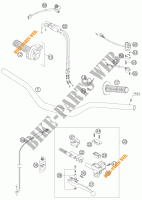 HANDLEBAR / CONTROLS for KTM 525 EXC RACING SIX DAYS 2007