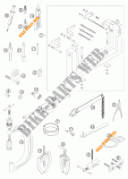 SPECIFIC TOOLS (ENGINE) for KTM 525 EXC RACING SIX DAYS 2005