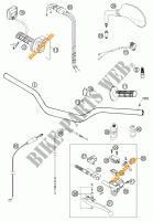 HANDLEBAR / CONTROLS for KTM 525 EXC RACING 2003