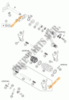 GEAR SHIFTING MECHANISM for KTM 525 EXC-G RACING 2004
