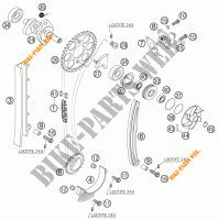 TIMING for KTM 525 EXC 2007