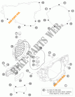 CLUTCH COVER for KTM 300 EXC-E 2008