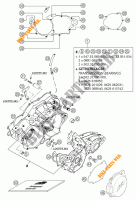 CRANKCASE for KTM 300 EXC 2002