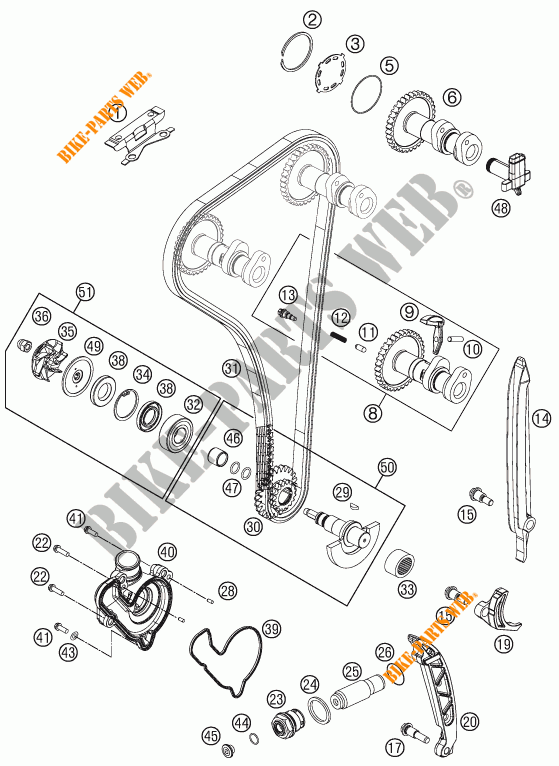 TIMING for KTM 250 EXC-F FACTORY EDITION 2015