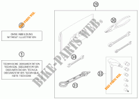 TOOL KIT / MANUALS / OPTIONS for KTM 250 EXC-F 2016
