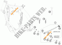 SIDE / MAIN STAND for KTM 250 EXC-F 2011