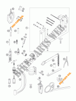 SPECIFIC TOOLS (ENGINE) for KTM 250 EXC-F 2006