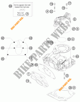 CYLINDER / HEAD for KTM 125 EXC 2008