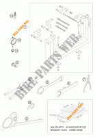 SPECIFIC TOOLS (ENGINE) for KTM 125 EXC 2008