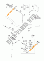 HANDLEBAR / CONTROLS for KTM 125 EXC 2007