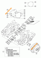 CRANKCASE for KTM 125 EXC 2004
