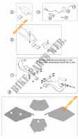 ACCESSORIES for KTM 125 EXC 2004
