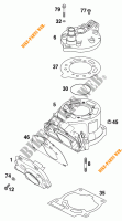 CYLINDER for KTM 125 EXC 1998