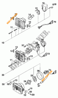 HEADLIGHT / TAIL LIGHT for KTM 125 EXC 1998