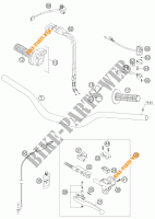 HANDLEBAR / CONTROLS for KTM 450 EXC RACING SIX DAYS 2007