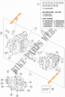 CRANKCASE for KTM 450 EXC-F 2018