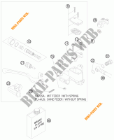FRONT BRAKE MASTER CYLINDER for KTM 450 EXC CHAMPION EDITION 2010
