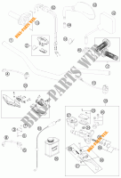 HANDLEBAR / CONTROLS for KTM 450 EXC 2014