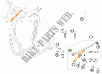 SIDE / MAIN STAND for KTM 450 EXC 2011