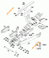 SWINGARM for KTM 400 EXC WP 1996