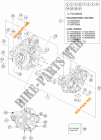CRANKCASE for KTM 350 EXC-F 2019