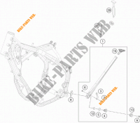 SIDE / MAIN STAND for KTM 350 EXC-F 2019