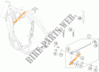 SIDE / MAIN STAND for KTM 350 EXC-F 2016