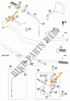 HANDLEBAR / CONTROLS for KTM 250 EXC RACING SIX DAYS 2002