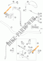 HANDLEBAR / CONTROLS for KTM 250 EXC RACING 2006