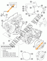 CRANKCASE for KTM 250 EXC 2005