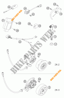 IGNITION SYSTEM for KTM 250 EXC 2005