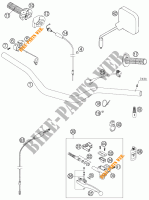HANDLEBAR / CONTROLS for KTM 250 EXC 2005