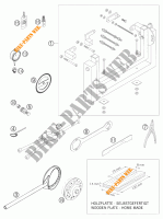 SPECIFIC TOOLS (ENGINE) for KTM 250 EXC 2005
