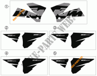 STICKERS for KTM 250 EXC 2005