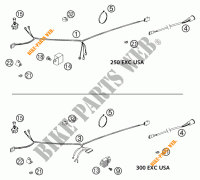 WIRING HARNESS for KTM 250 EXC 2004