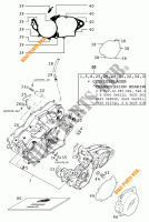 CRANKCASE for KTM 250 EXC 2000