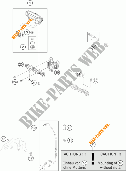 IGNITION SWITCH for KTM 200 EXC 2016