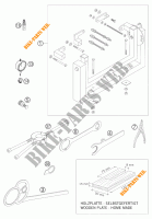 SPECIFIC TOOLS (ENGINE) for KTM 200 EXC 2007