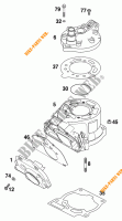 CYLINDER for KTM 200 EXC 1999