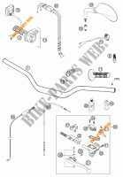 HANDLEBAR / CONTROLS for KTM 525 SX RACING 2003