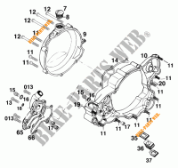 CLUTCH COVER for KTM 380 SX 1999