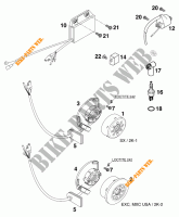 IGNITION SYSTEM for KTM 380 SX 1999