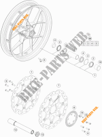 FRONT WHEEL for KTM 1290 SUPER DUKE R SPECIAL EDITION ABS 2016