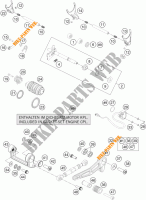 GEAR SHIFTING MECHANISM for KTM 1290 SUPER DUKE R SPECIAL EDITION ABS 2016